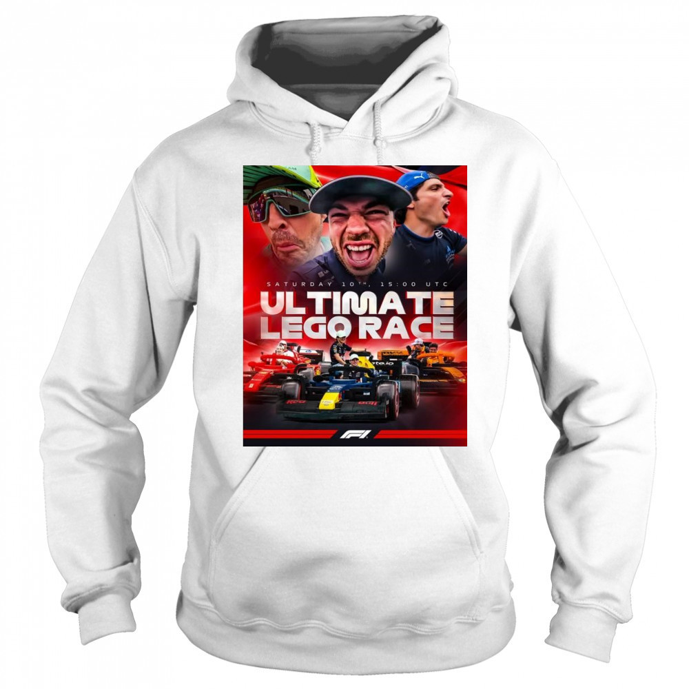 Formula 1 Ultimate Lego Race Saturday 10th 2025 UTC t-shirt Hoodie