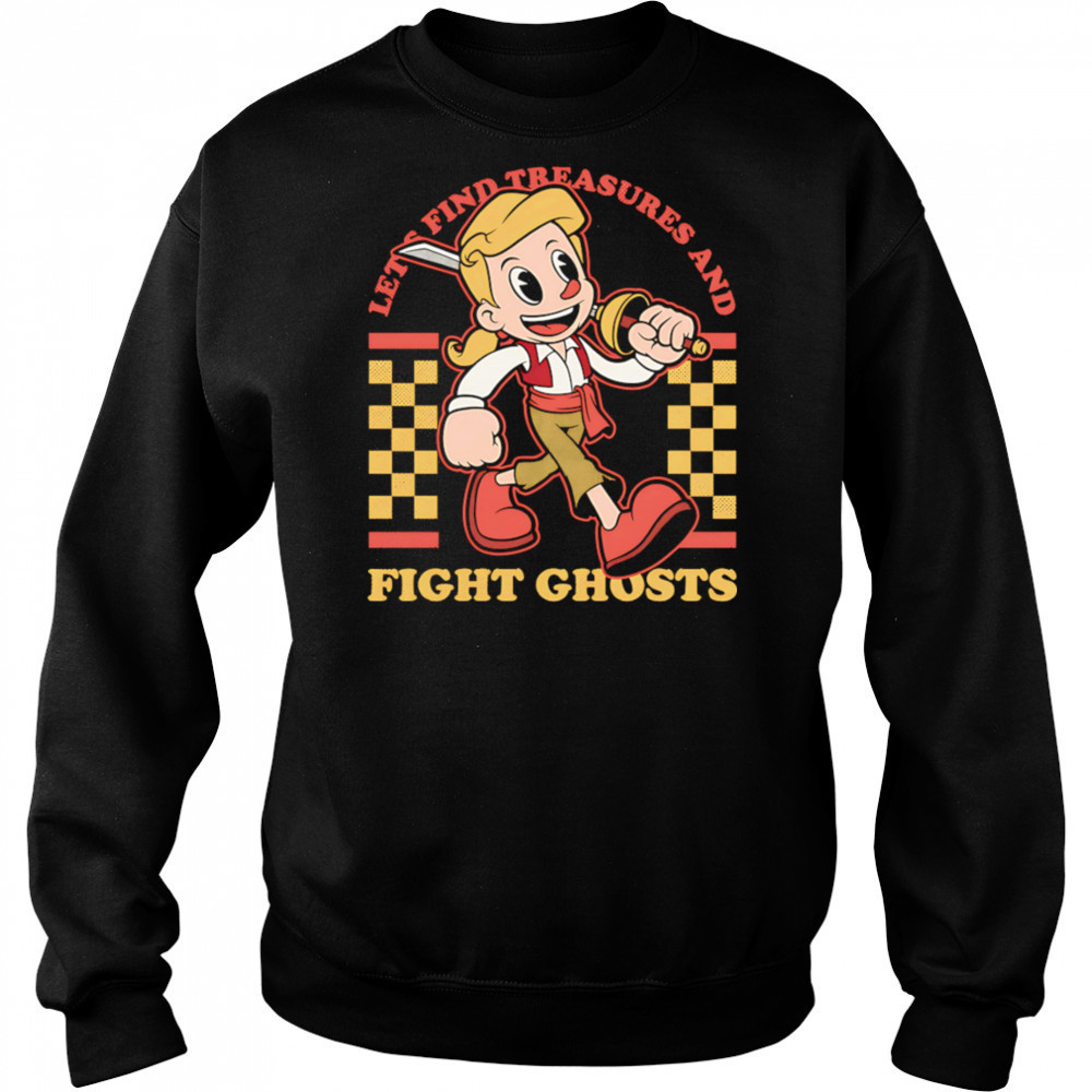 Game Mascot Monkey fight ghosts shirt Sweatshirt