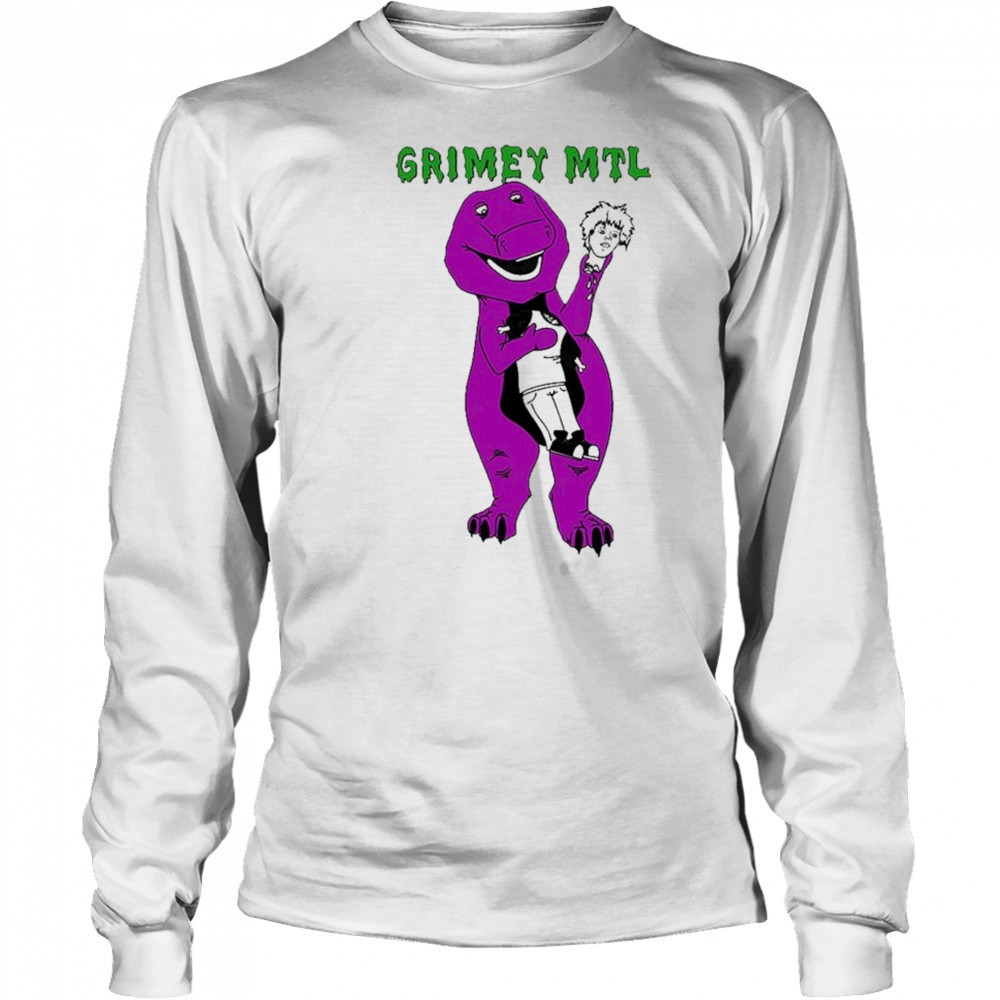 Grimey Barney And Friends T-shirt Long Sleeved