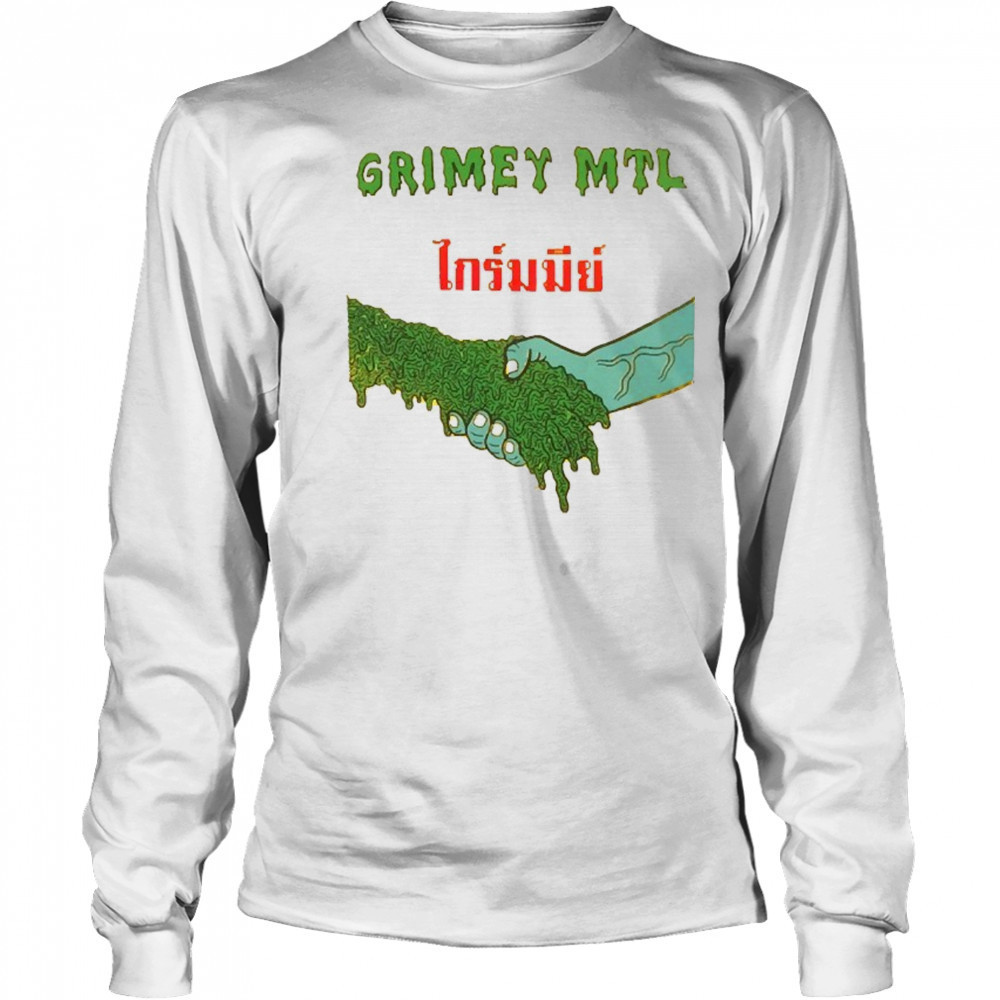 Grimey Friends Hands T-shirt Long Sleeved