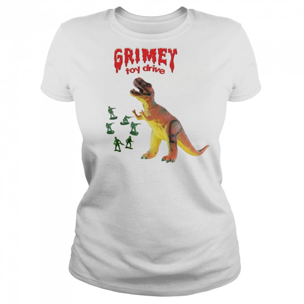 Grimey Toy Drive Dinosaur T-shirt Women's T-shirt
