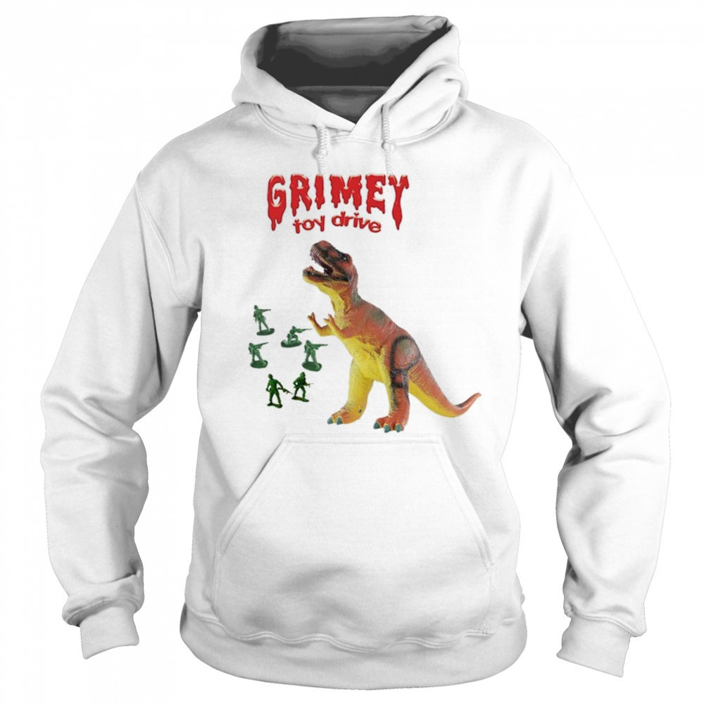 Grimey Toy Drive Dinosaur T-shirt Hoodie
