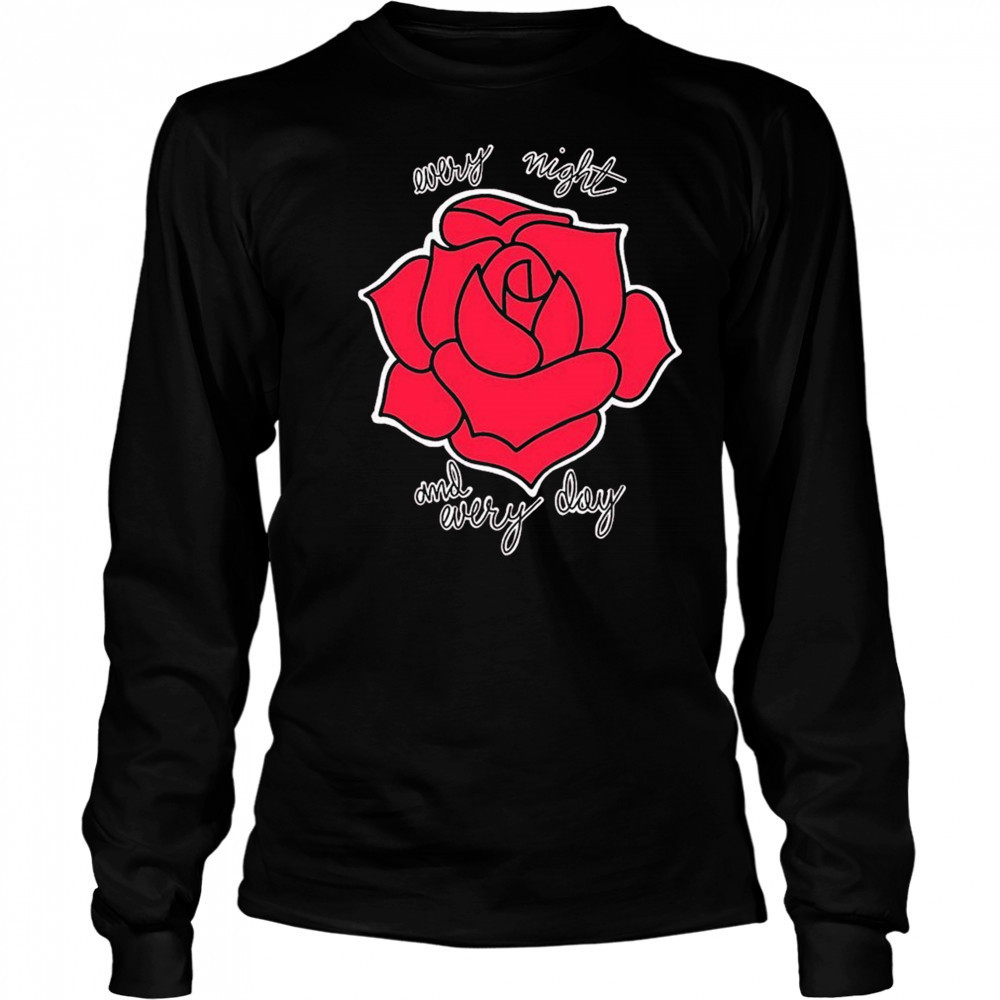 Haywire Every Night And Every Day Rose T-shirt Long Sleeved