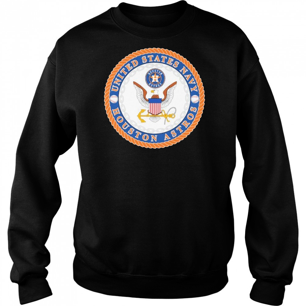 Houston Astros United States Navy T-shirt Sweatshirt