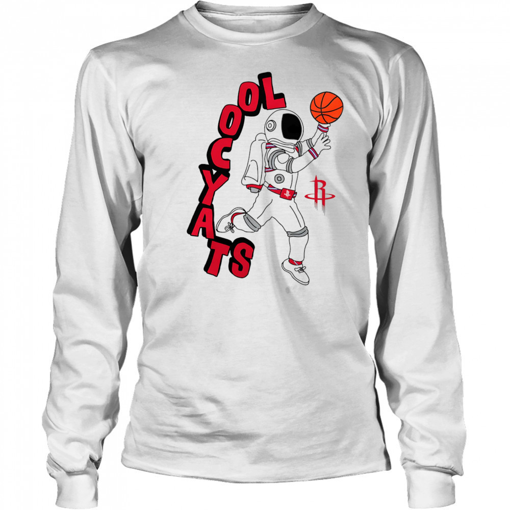 Houston Rockets NBA x Staycool Mascot shirt Long Sleeved