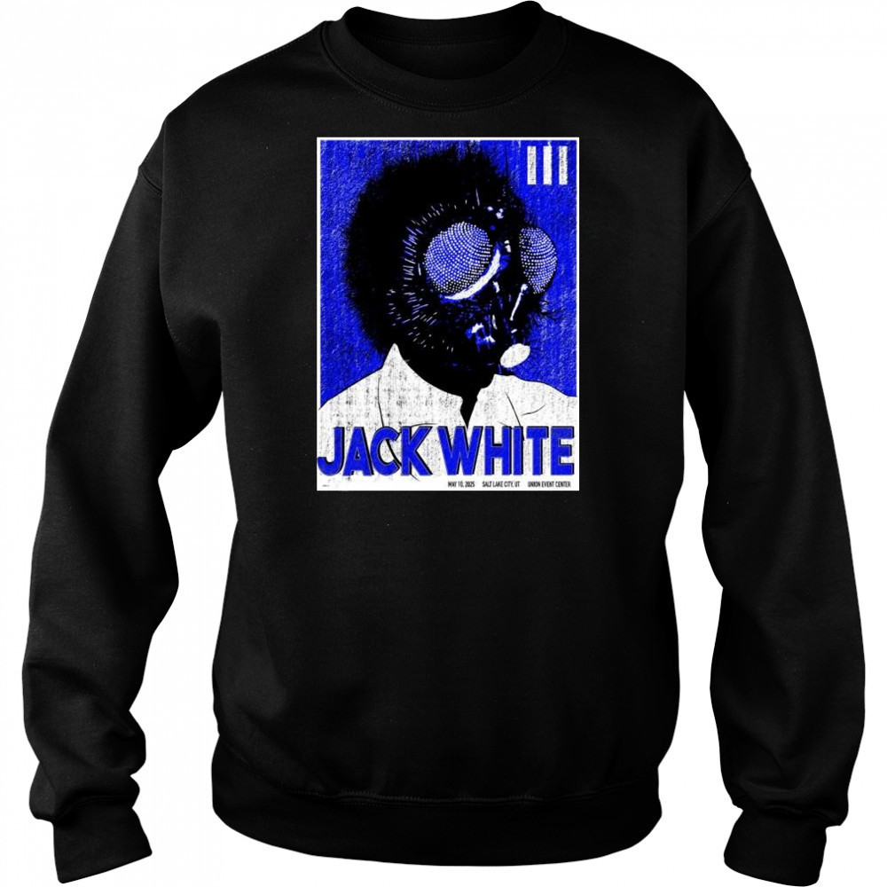Jack White May 10 2025 Union Event Center Salt Lake City UT t-shirt Sweatshirt