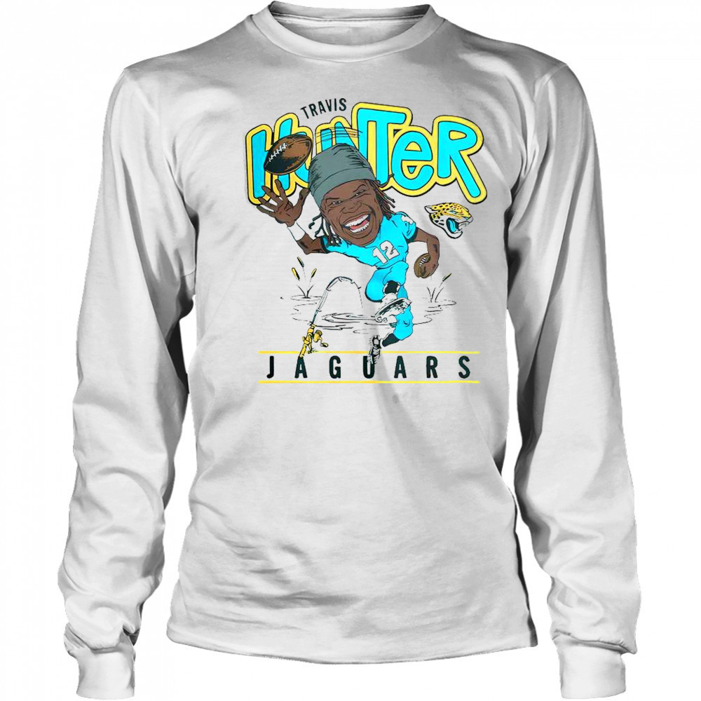 Jacksonville Jaguars Travis Hunter T-Shirt Long Sleeved