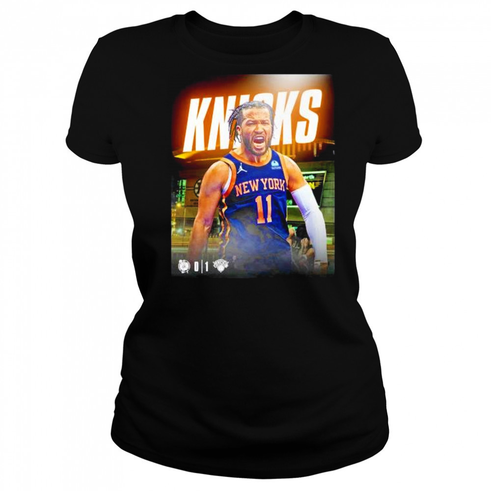 Jalen Brunson New York Knicks steal game 1 in Boston Celtics shirt Women's T-shirt