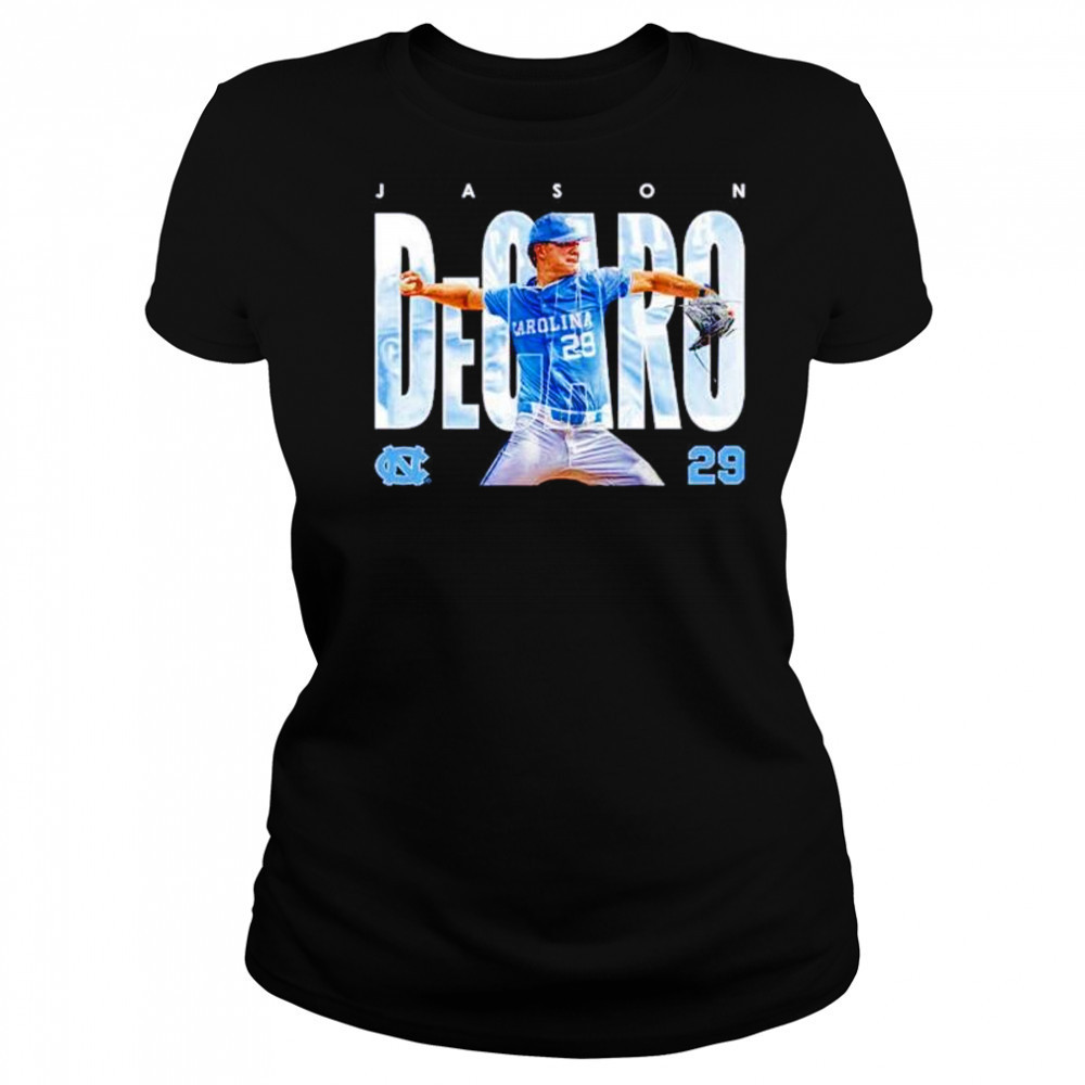 Jason DeCaro 29 North Carolina Tar Heels baseball shirt Women's T-shirt