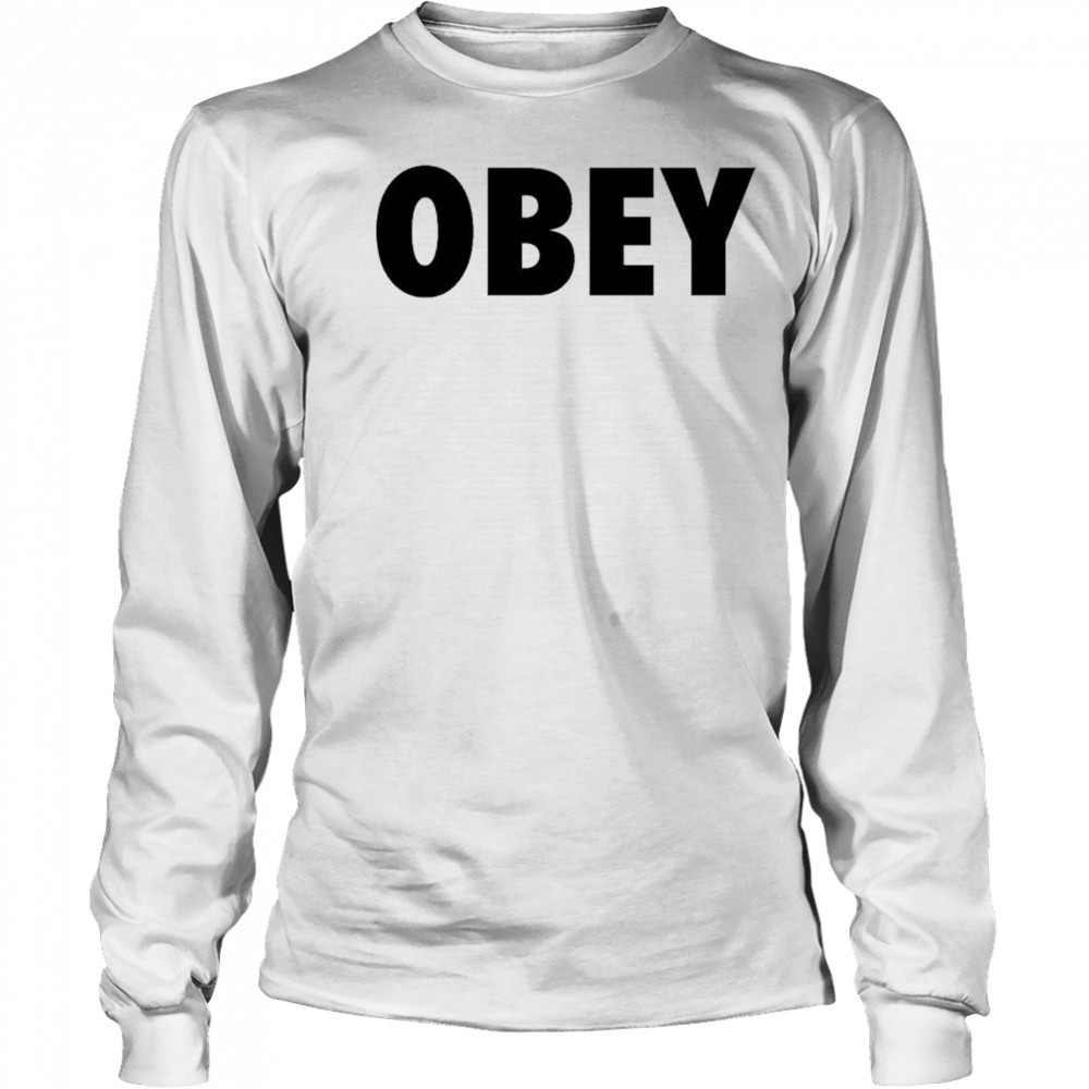 John Carpenter Obey T-shirt Long Sleeved