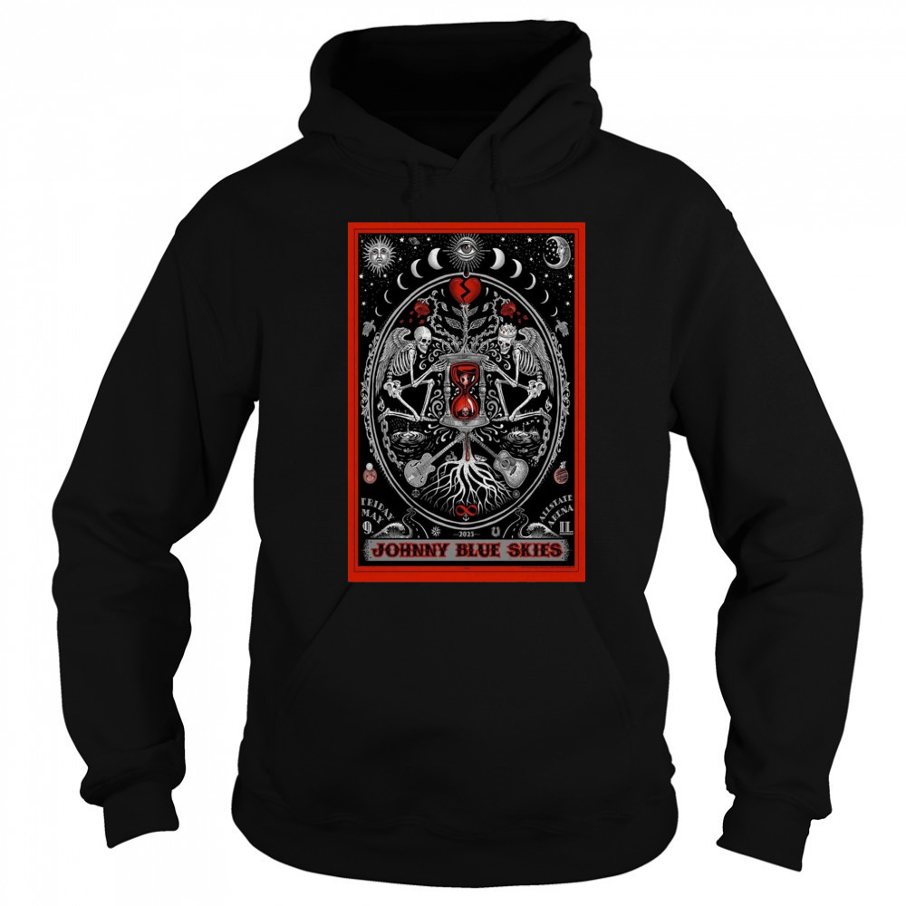 Johnny Blue Skies Allstate Arena Rosemont IL Friday May 9 2025 Tour t-shirt Hoodie