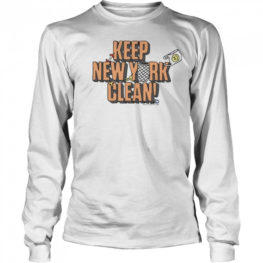 Keep New York Clean T-Shirt Long Sleeved