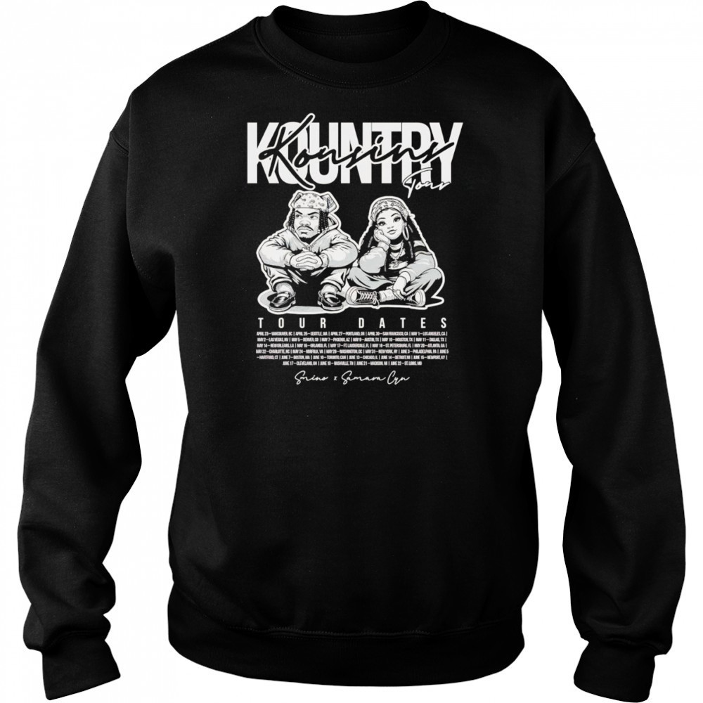 Kountry Kousins Tour Dates shirt Sweatshirt