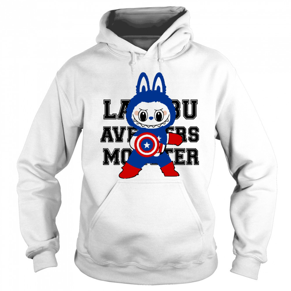 Labubu Avengers Labubu Captain America shirt Hoodie