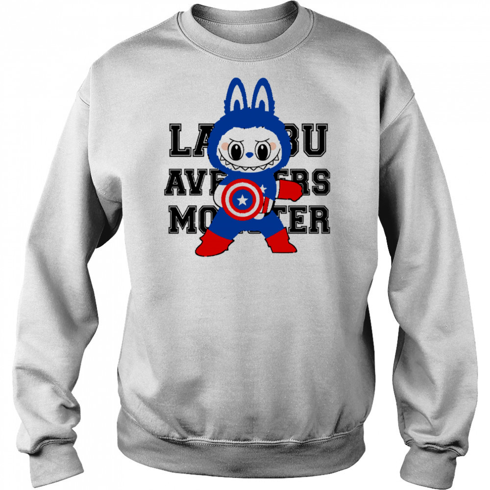 Labubu Avengers Labubu Captain America shirt Sweatshirt