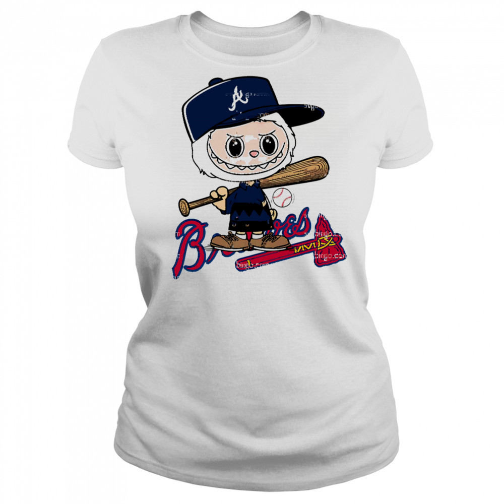 Labubu Charlie Brown Atlanta Braves shirt Women's T-shirt