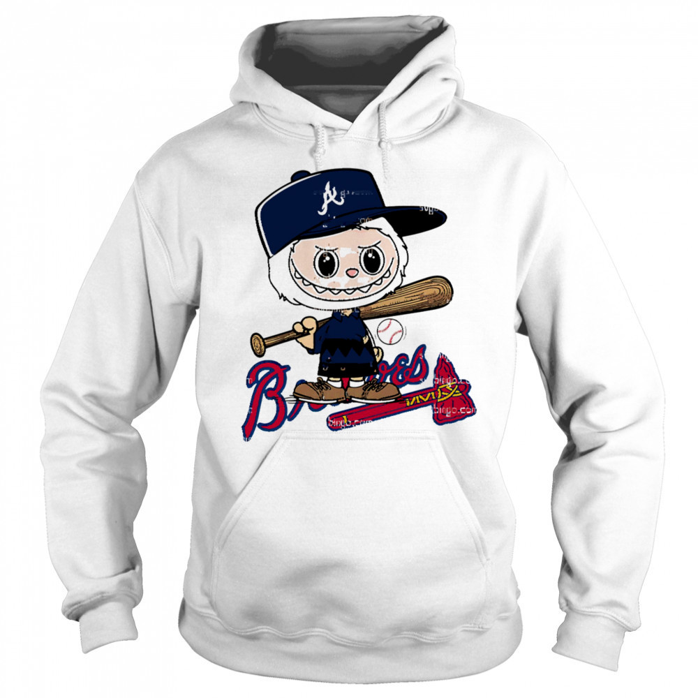 Labubu Charlie Brown Atlanta Braves shirt Hoodie