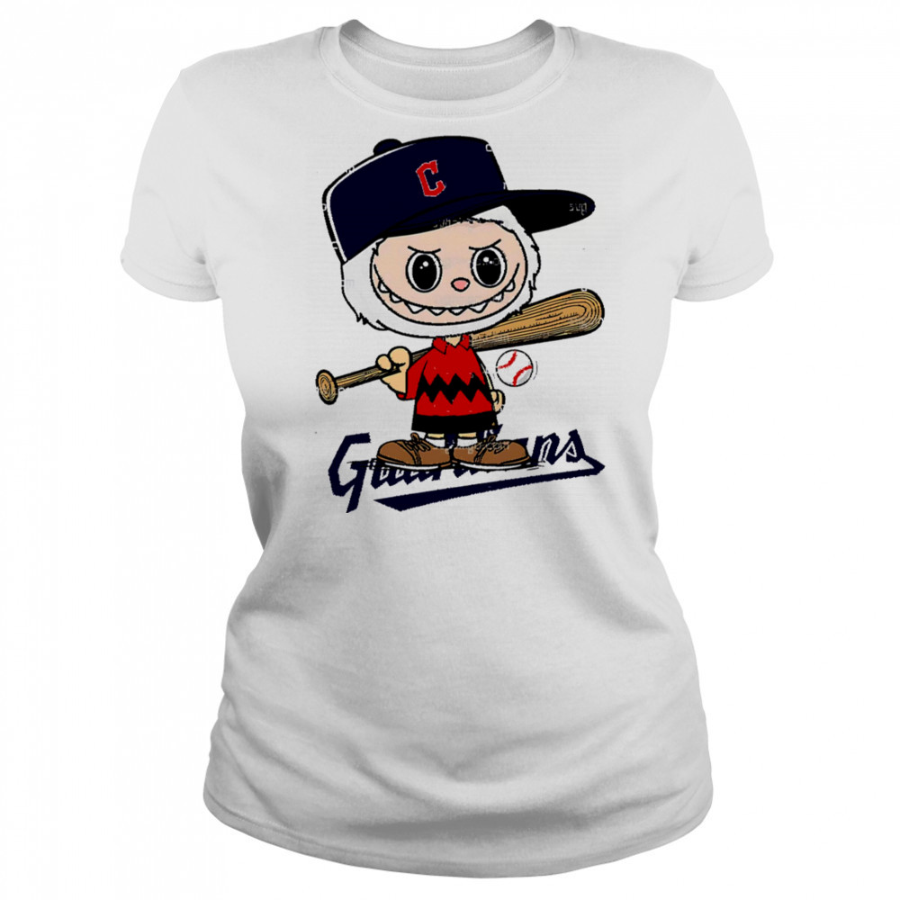 Labubu Charlie Brown Cleveland Guardians shirt Women's T-shirt
