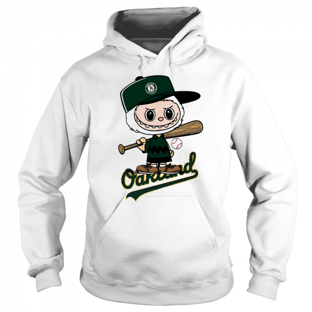 Labubu Charlie Brown Oakland Athletics shirt Hoodie