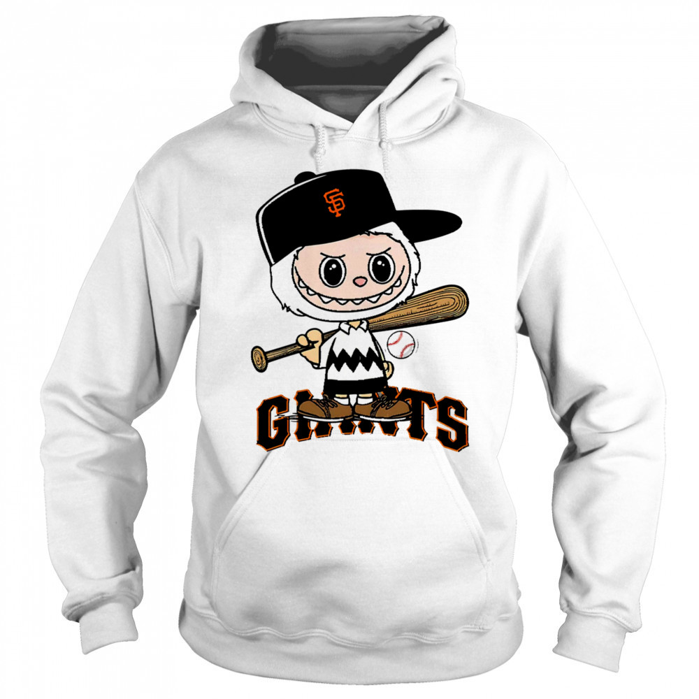 Labubu Charlie Brown San Francisco Giants shirt Hoodie