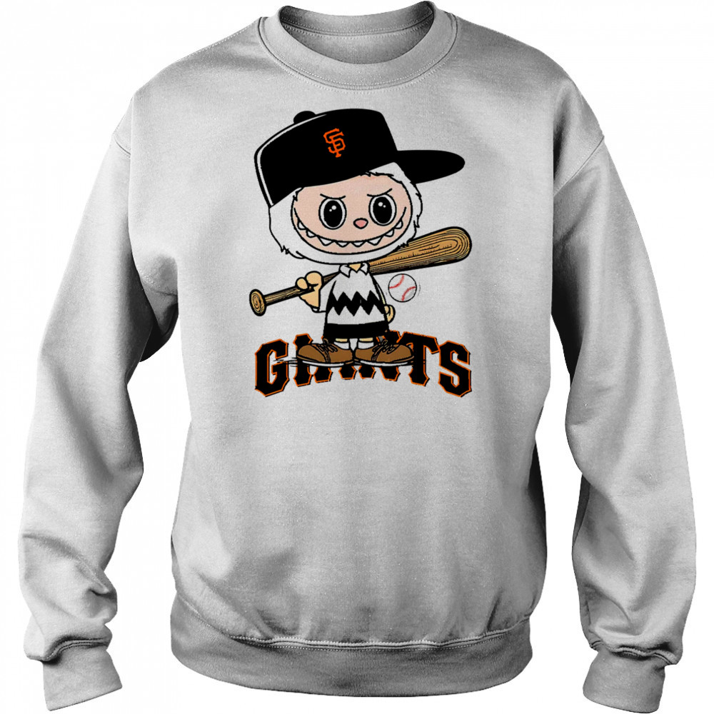 Labubu Charlie Brown San Francisco Giants shirt Sweatshirt