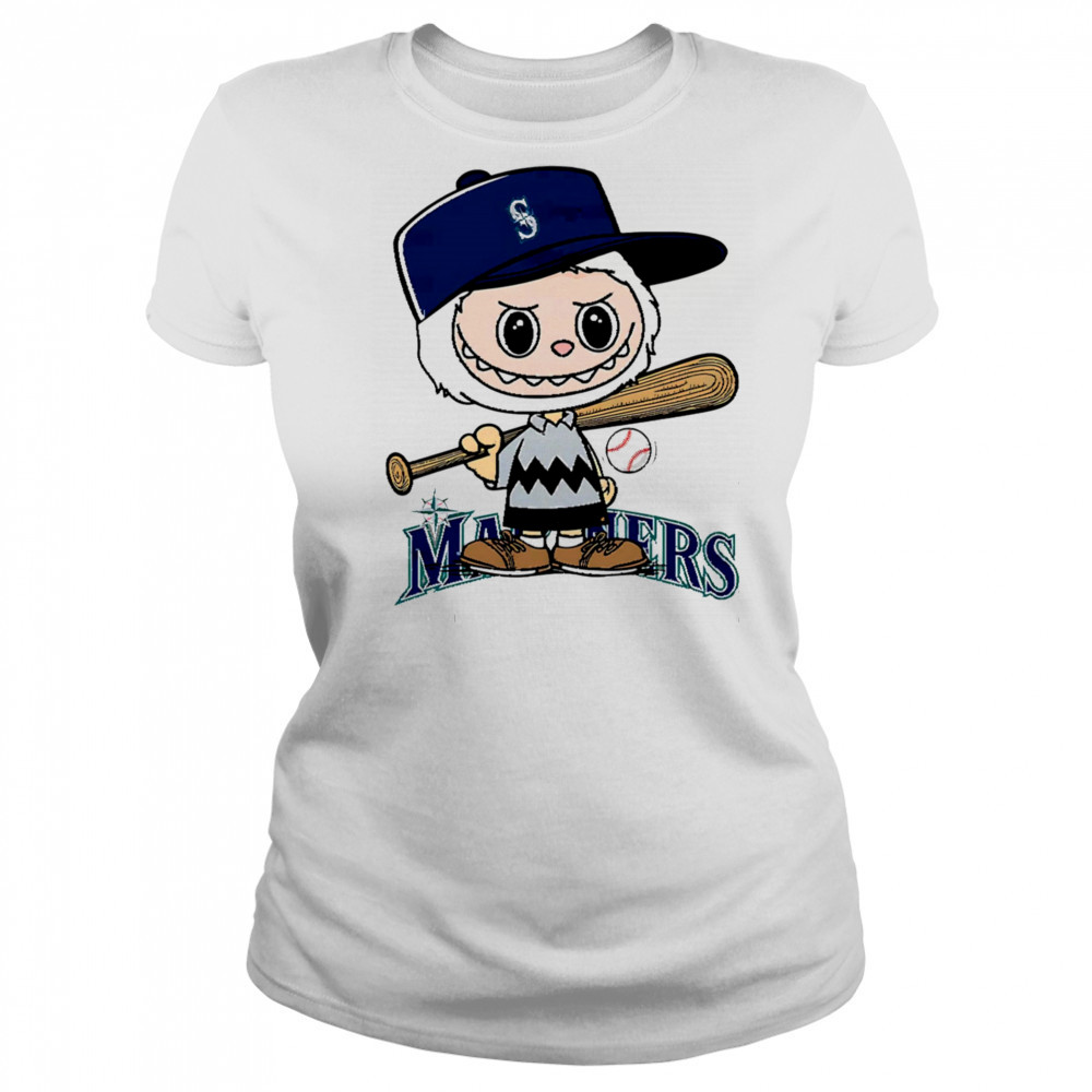 Labubu Charlie Brown Seattle Mariners shirt Women's T-shirt