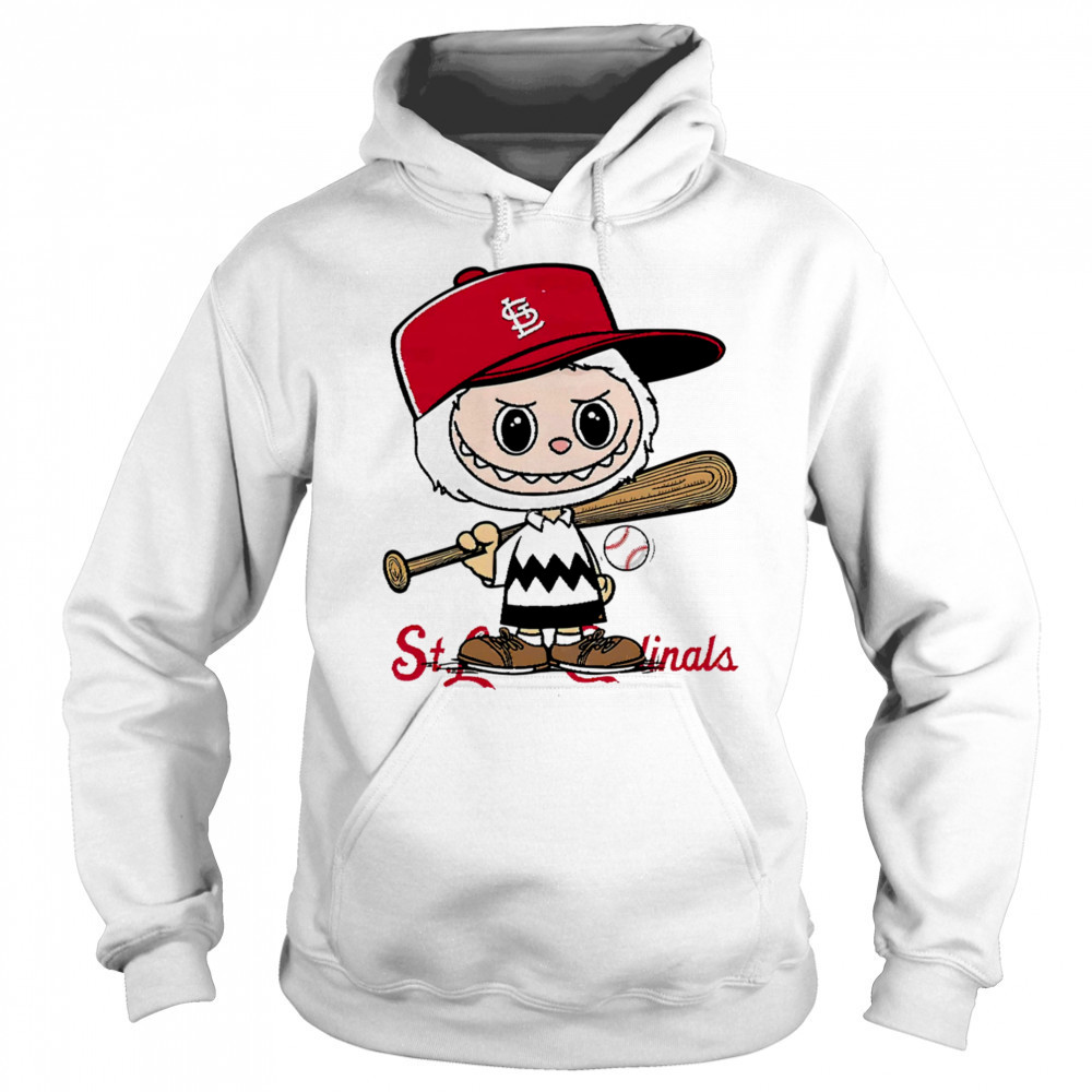 Labubu Charlie Brown St Louis Cardinals shirt Hoodie