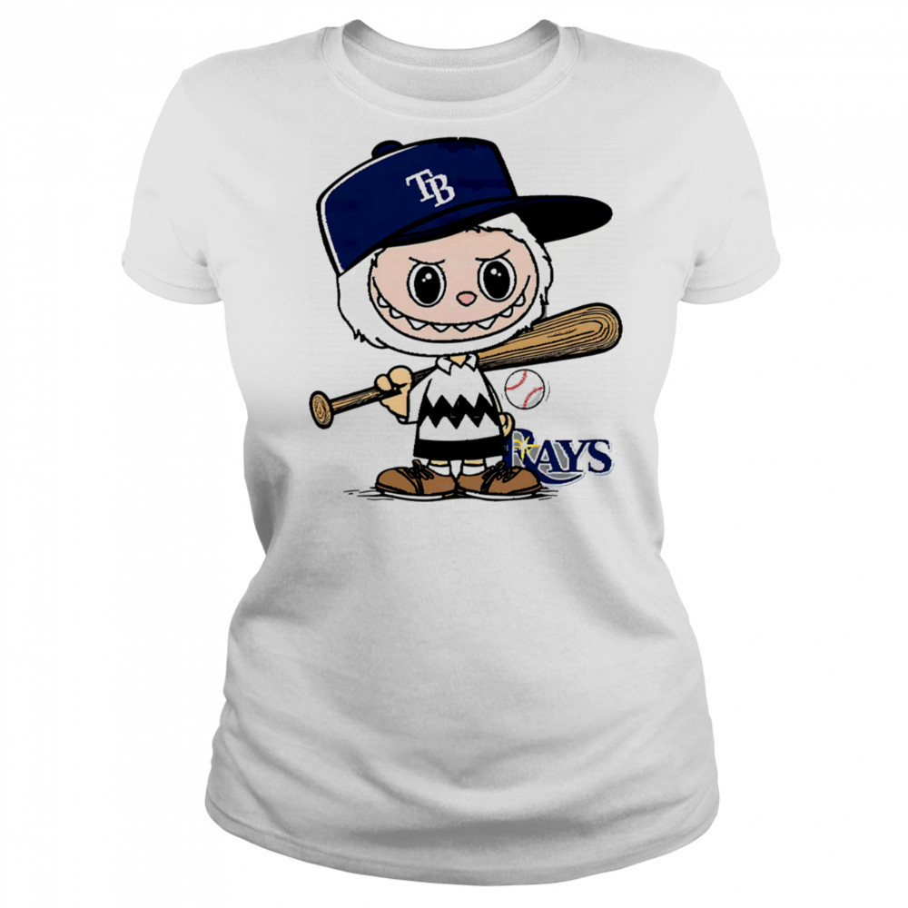 Labubu Charlie Brown Tampa Bay Rays shirt Women's T-shirt