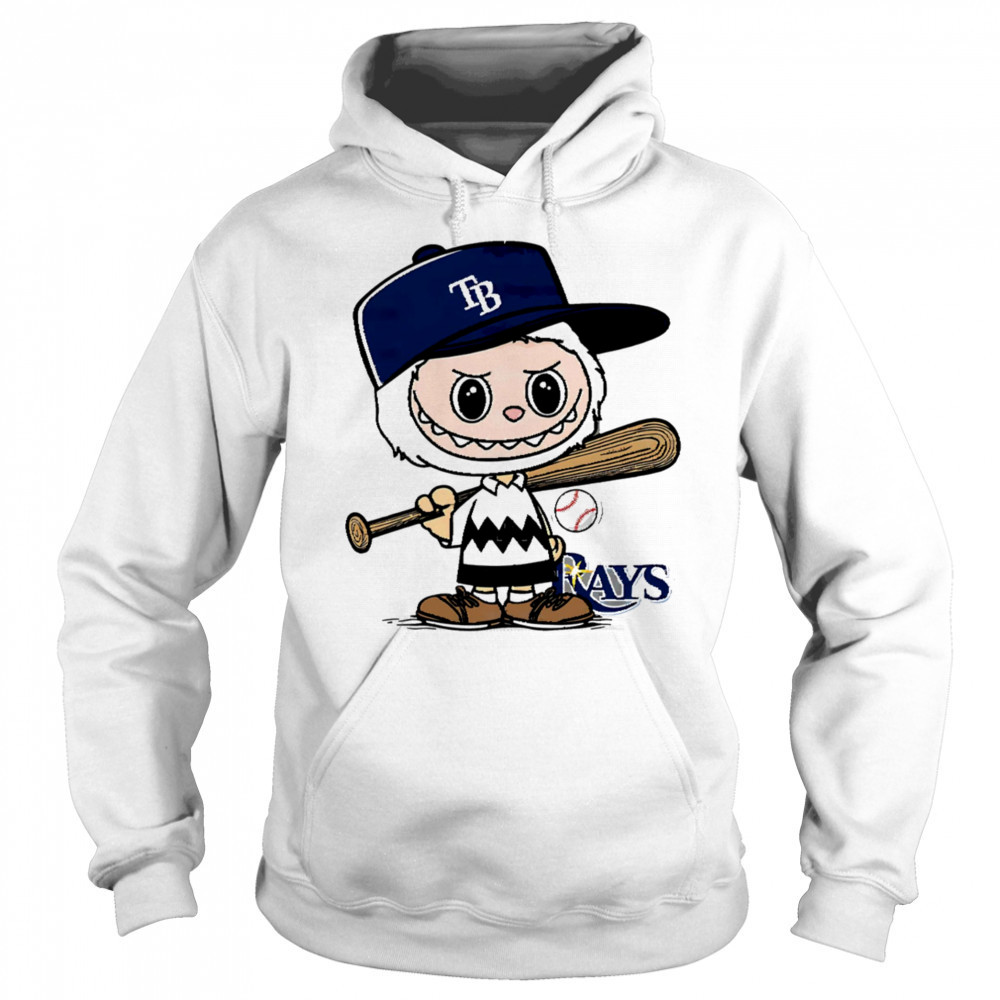 Labubu Charlie Brown Tampa Bay Rays shirt Hoodie