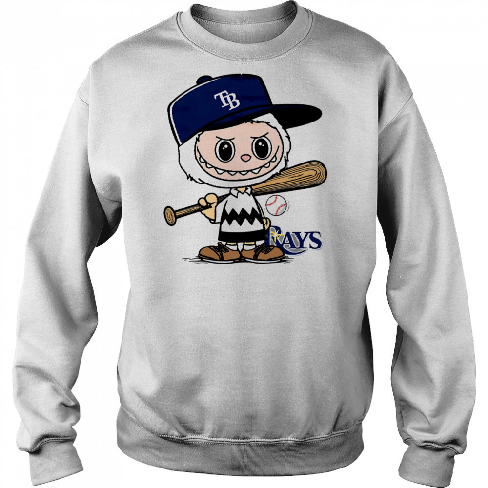 Labubu Charlie Brown Tampa Bay Rays shirt Sweatshirt