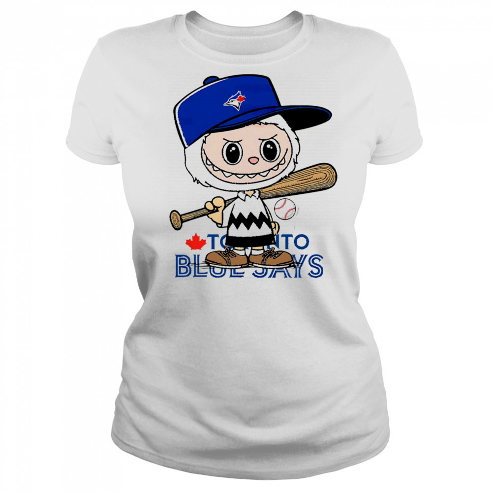 Labubu Charlie Brown Toronto Blue Jays shirt Women's T-shirt