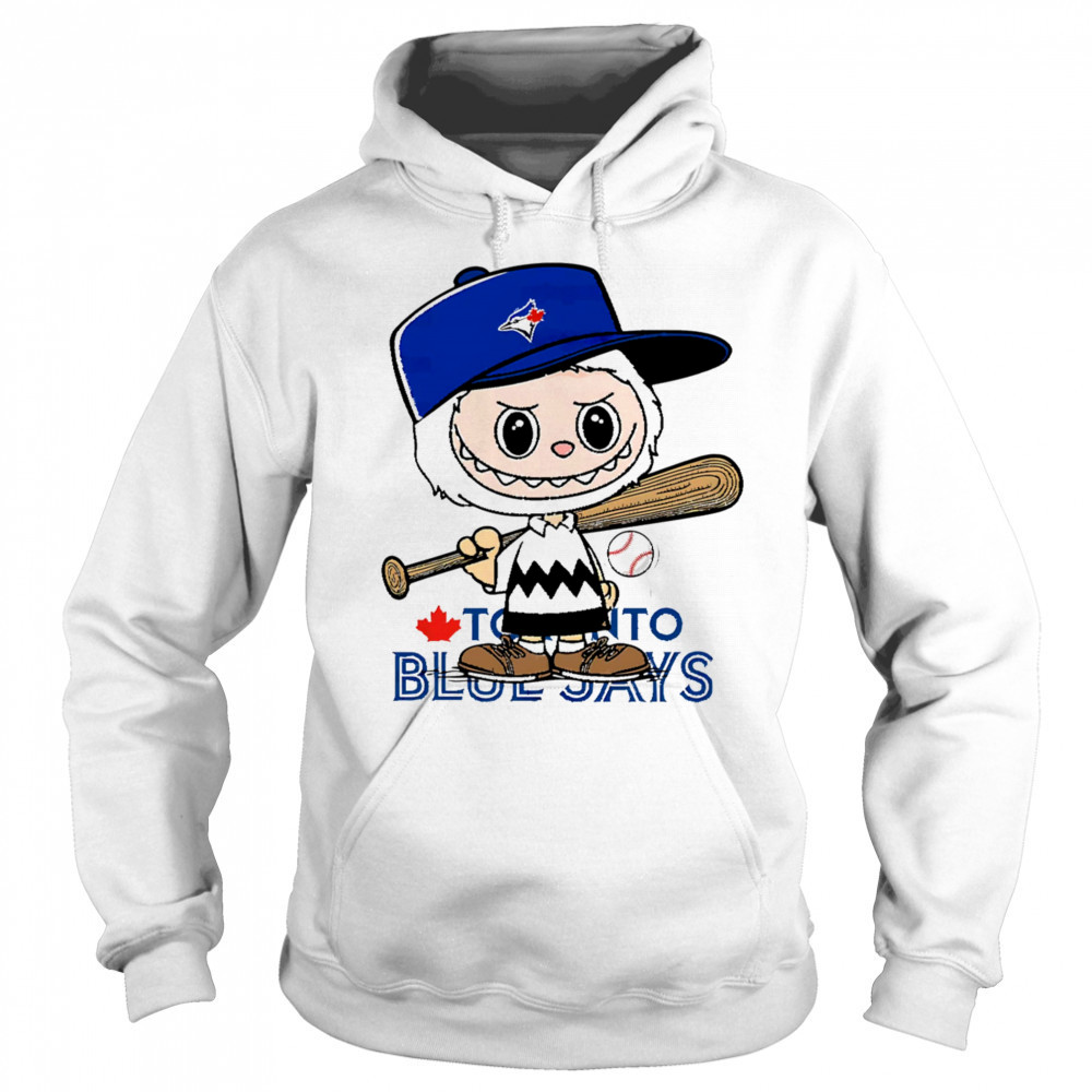 Labubu Charlie Brown Toronto Blue Jays shirt Hoodie