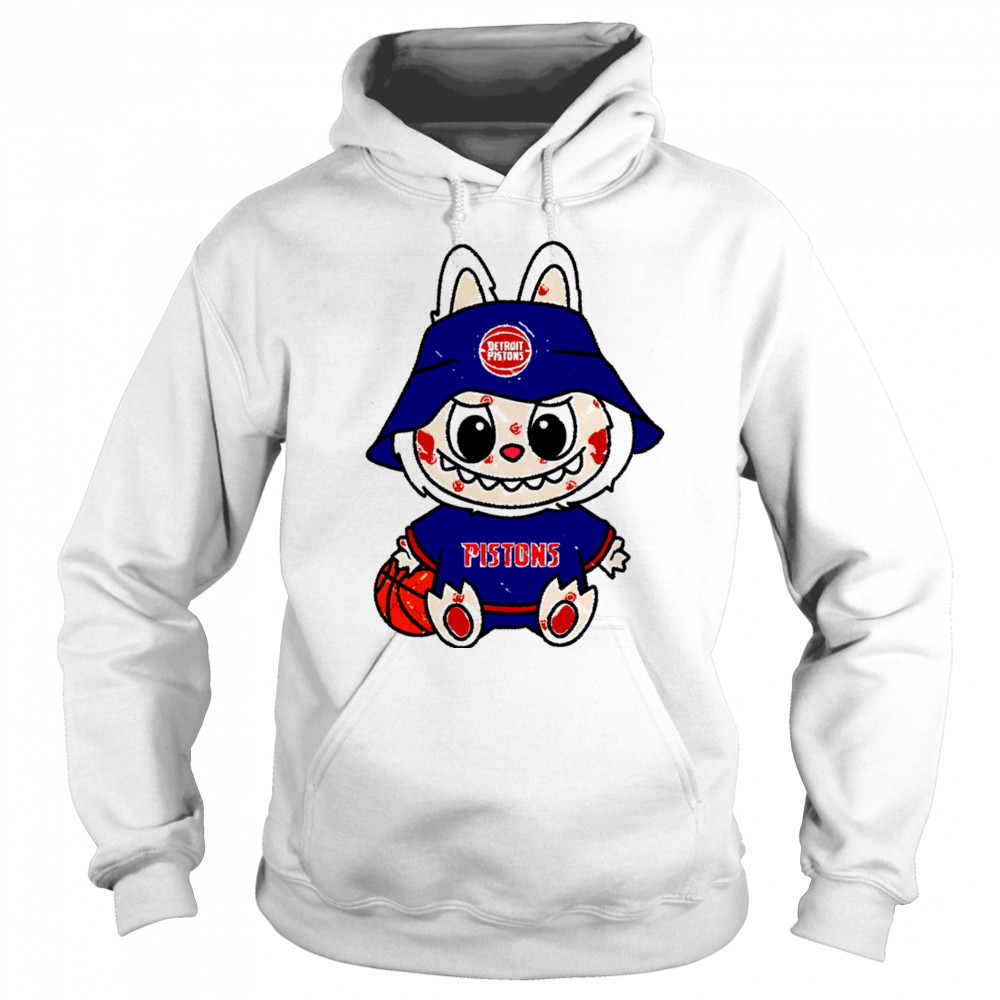 Labubu Detroit Pistons Basketball shirt Hoodie