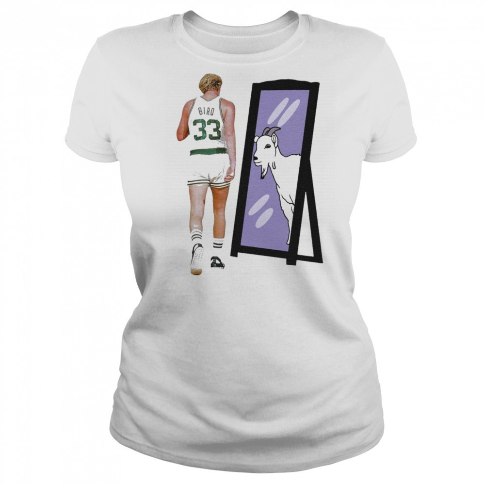 Larry Bird Goat Boston Celtics T-shirt Women's T-shirt