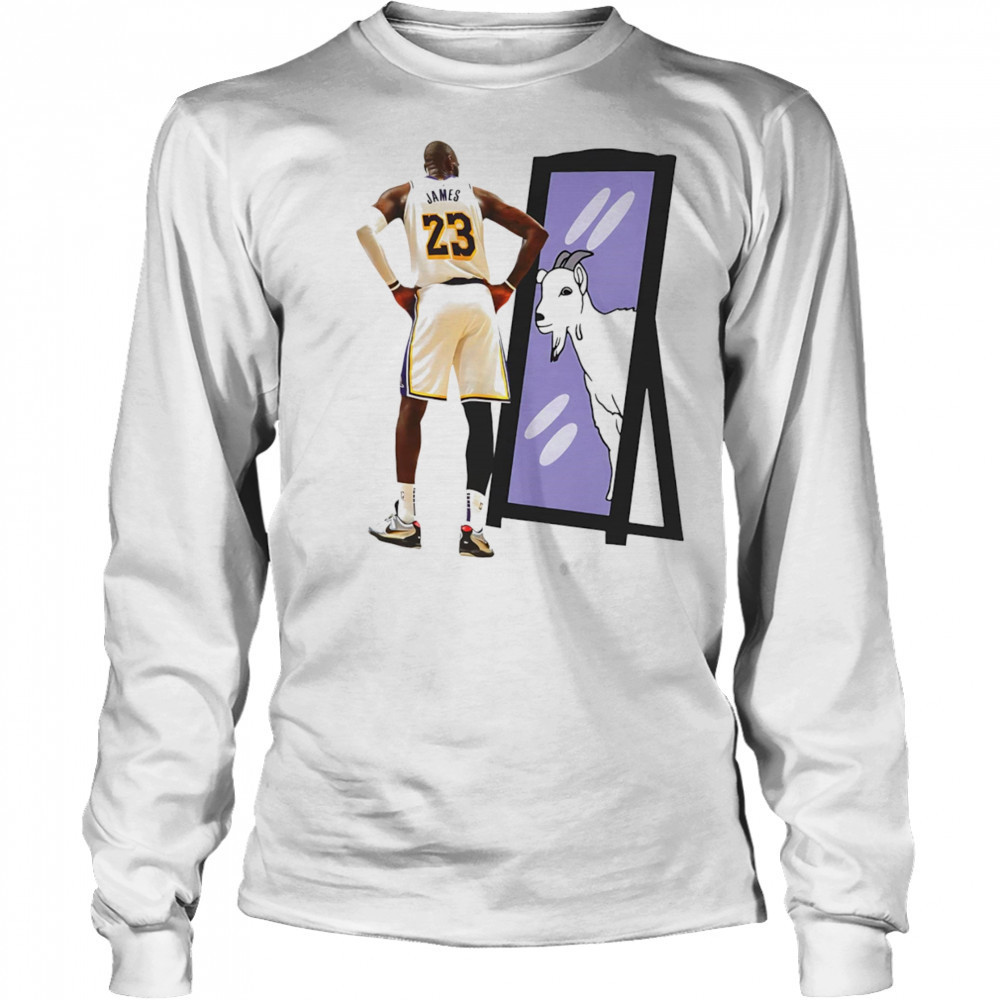 Lebron James Goat shirt Long Sleeved