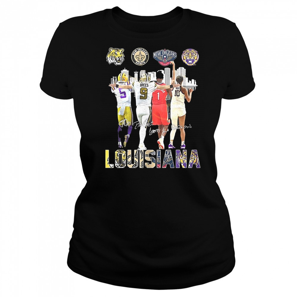 Louisiana team sport 2025 Skyline City signatures shirt Women's T-shirt