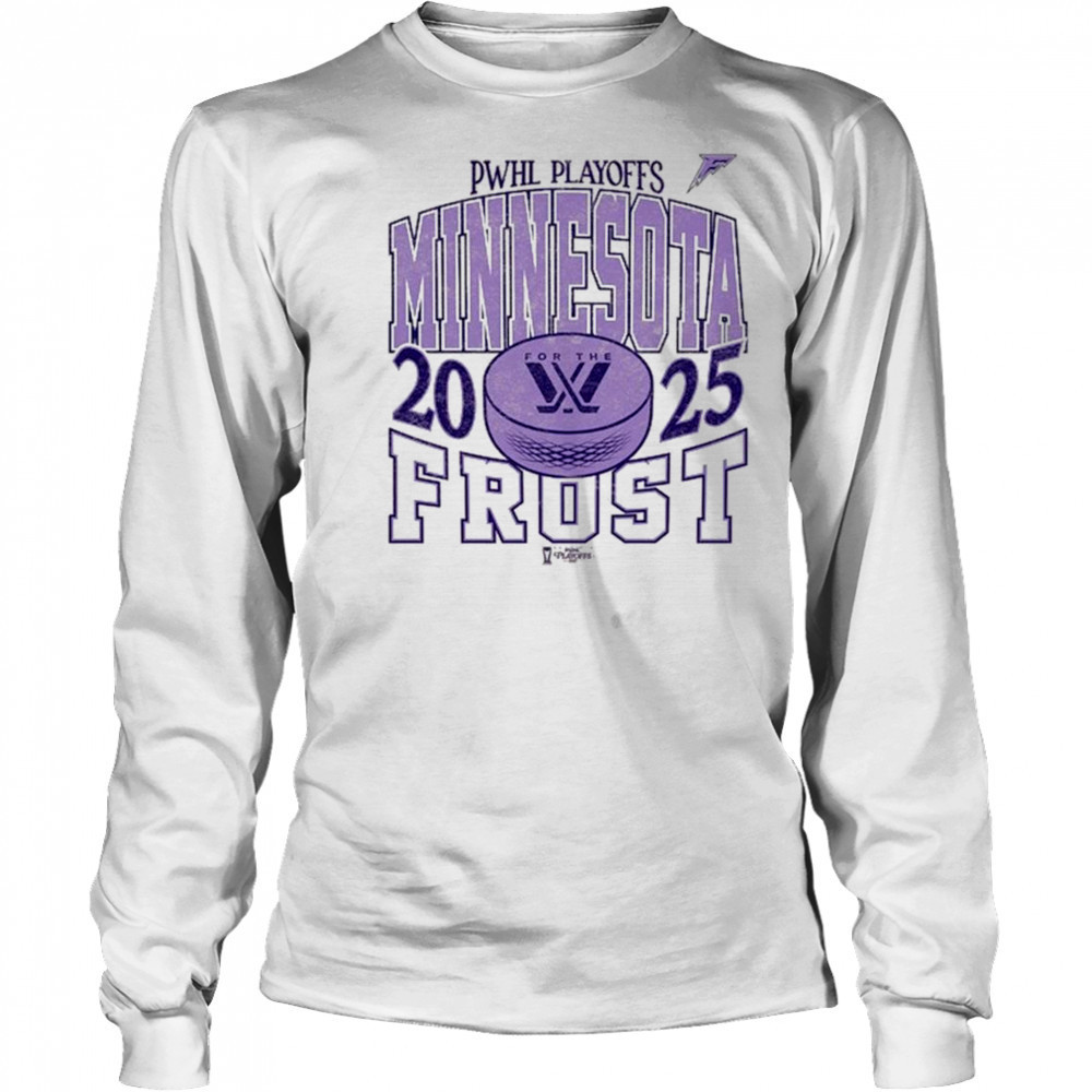 Minnesota Frost Adult Stadium Essentials Playoffs City Revolution 25 Urban Shirt Long Sleeved