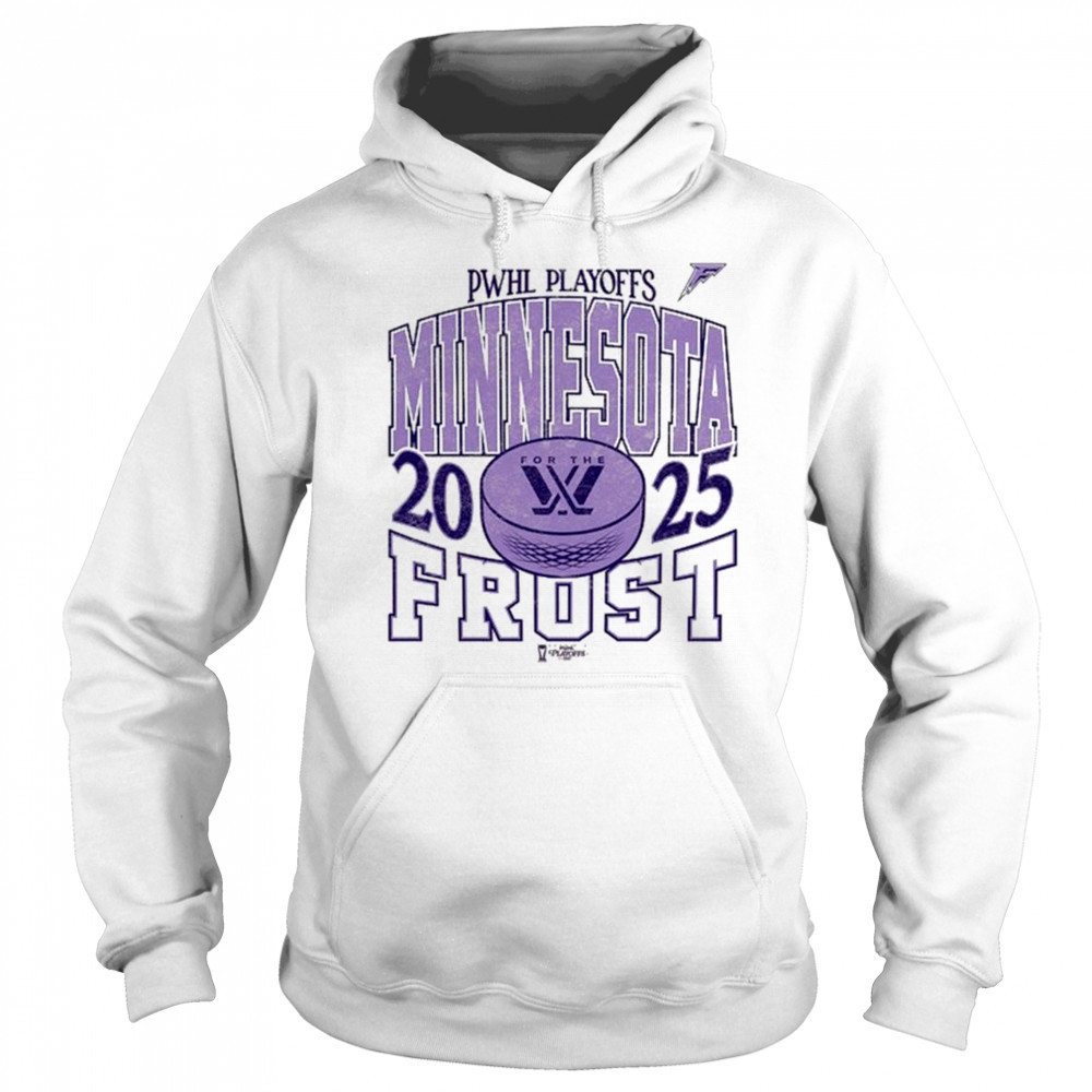Minnesota Frost Adult Stadium Essentials Playoffs City Revolution 25 Urban Shirt Hoodie