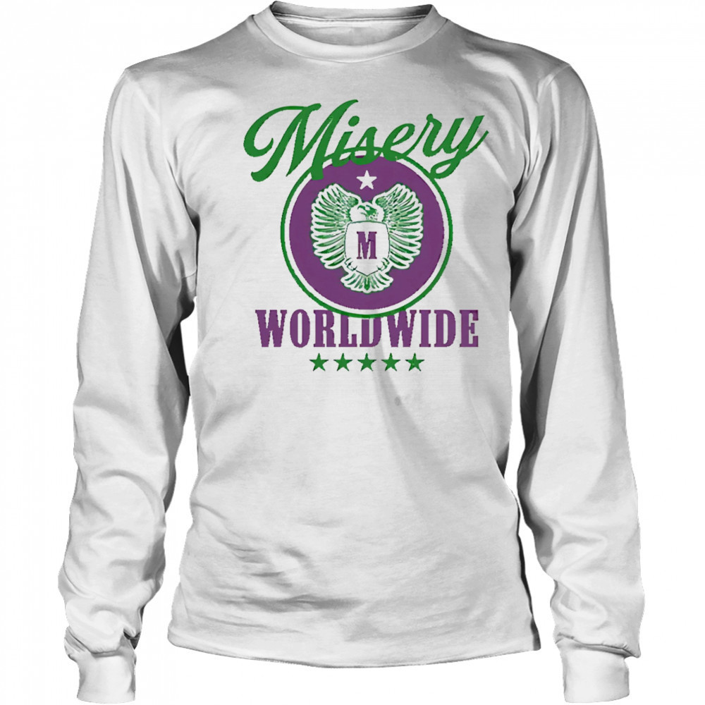 Misery worldwide logo shirt Long Sleeved