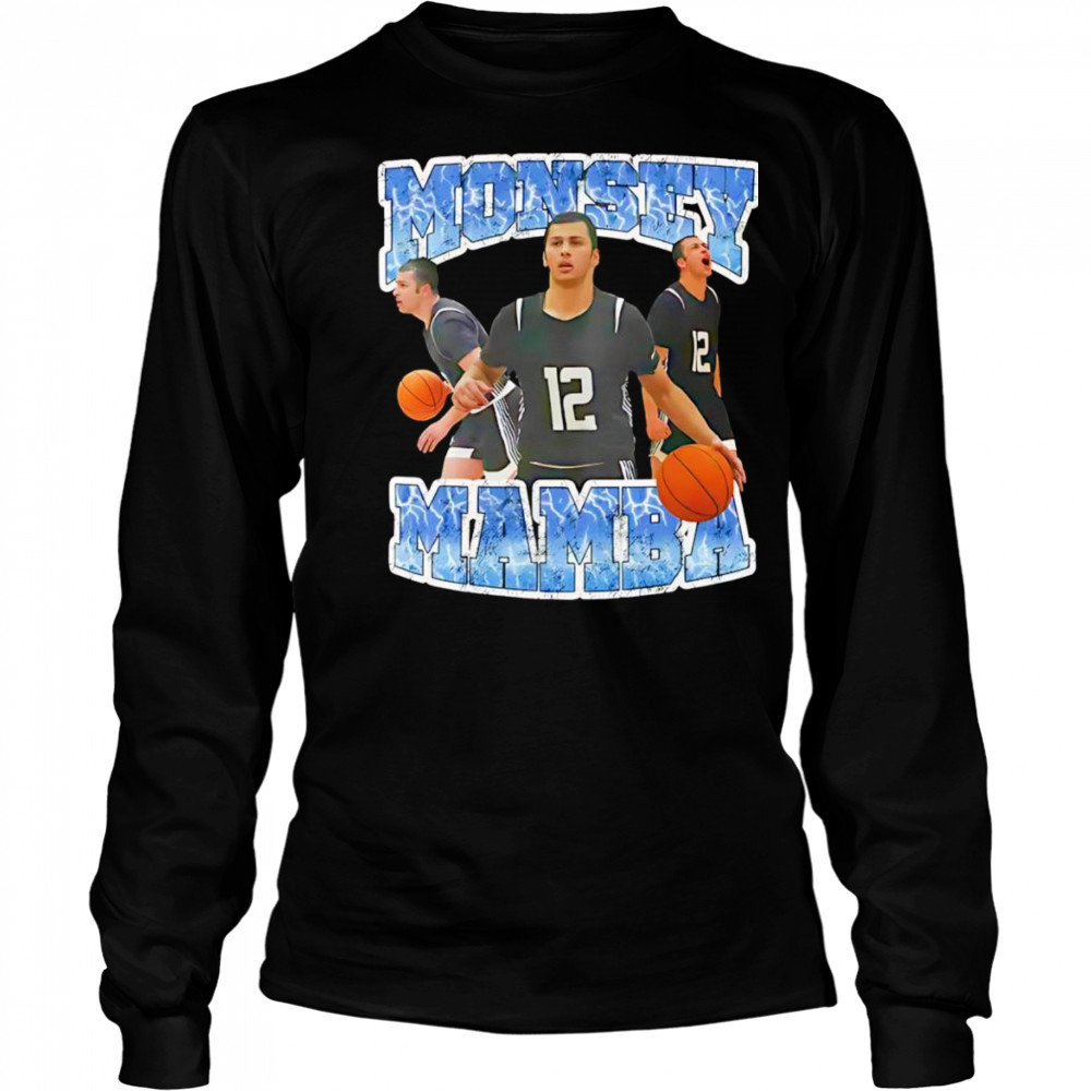 Monsey Mamba basketball graphic shirt Long Sleeved