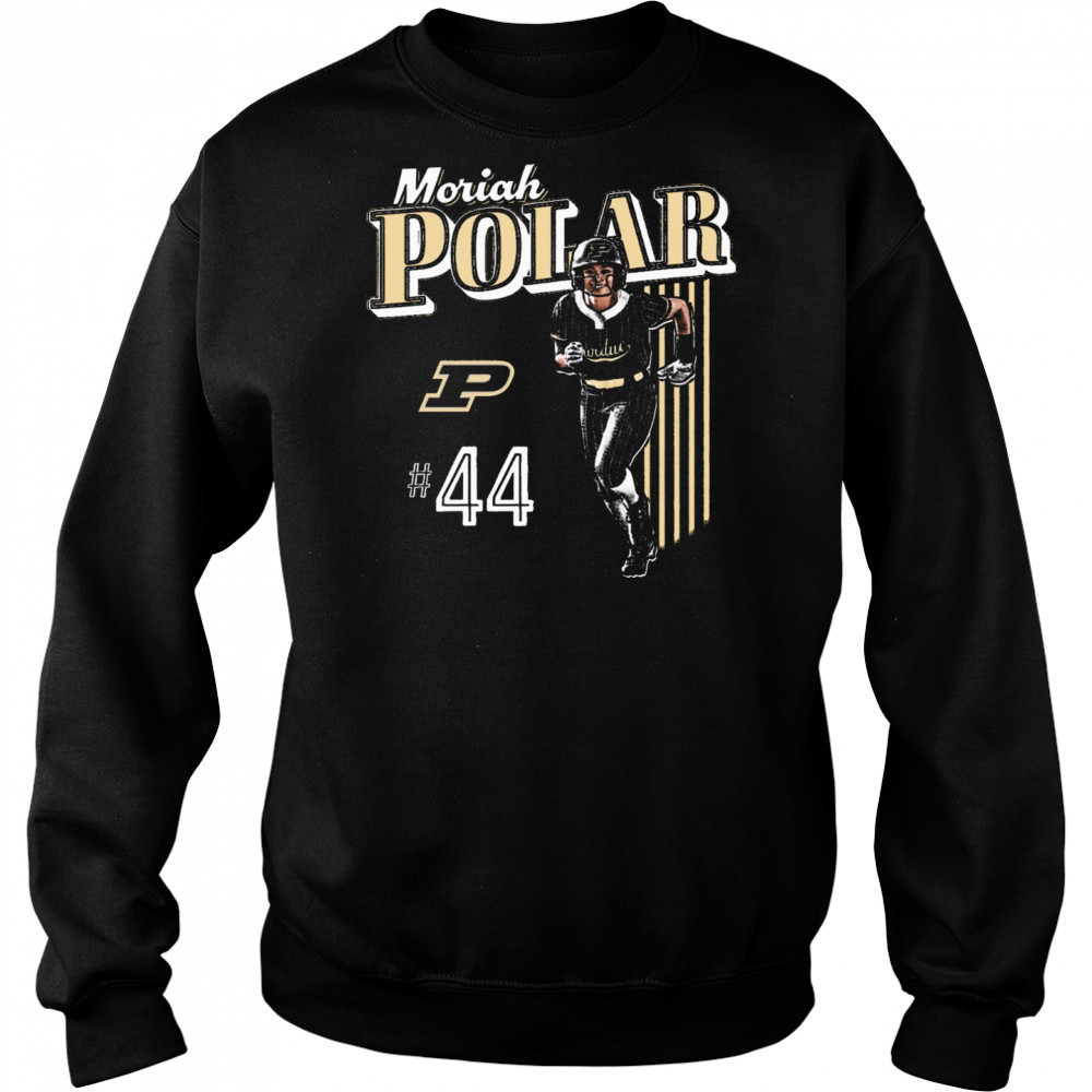Moriah Polar 44 Purdue Boilermakers Softball NCAA Division I Illustrated t-shirt Sweatshirt