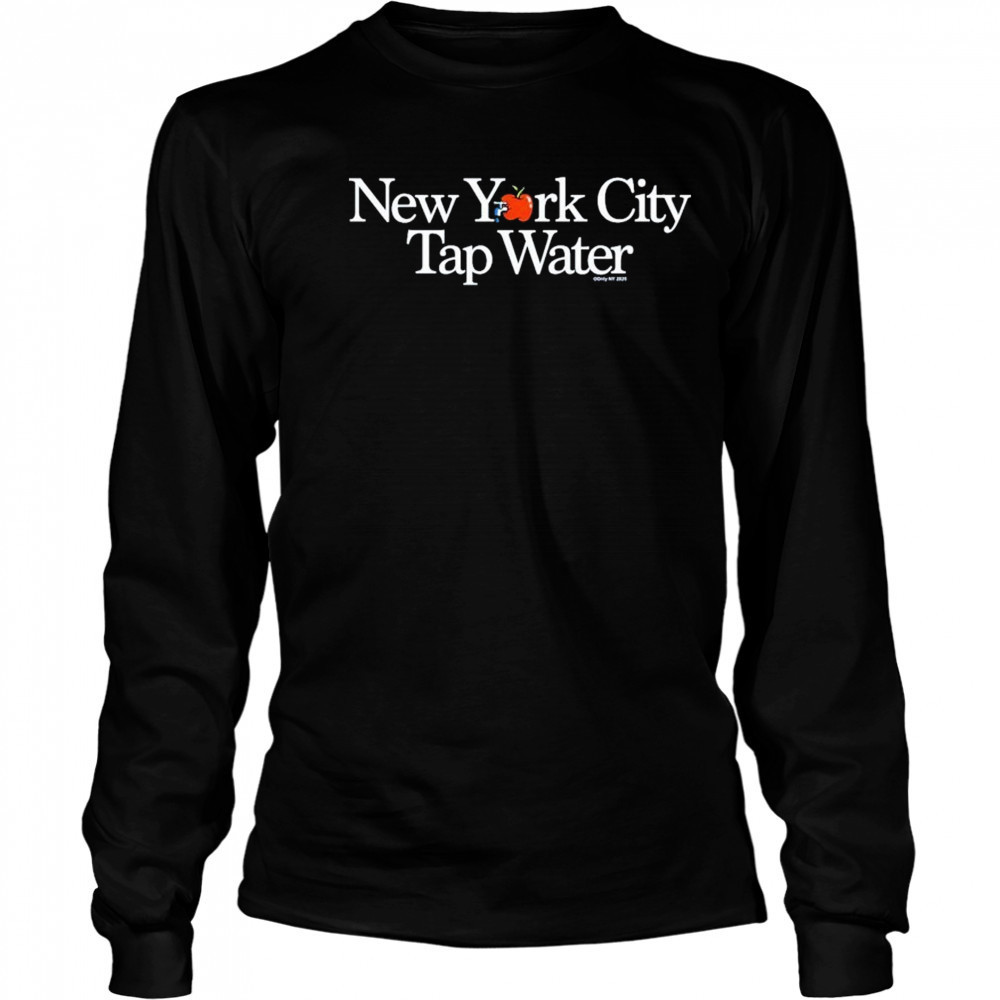 New York City Tap Water T-shirt Long Sleeved