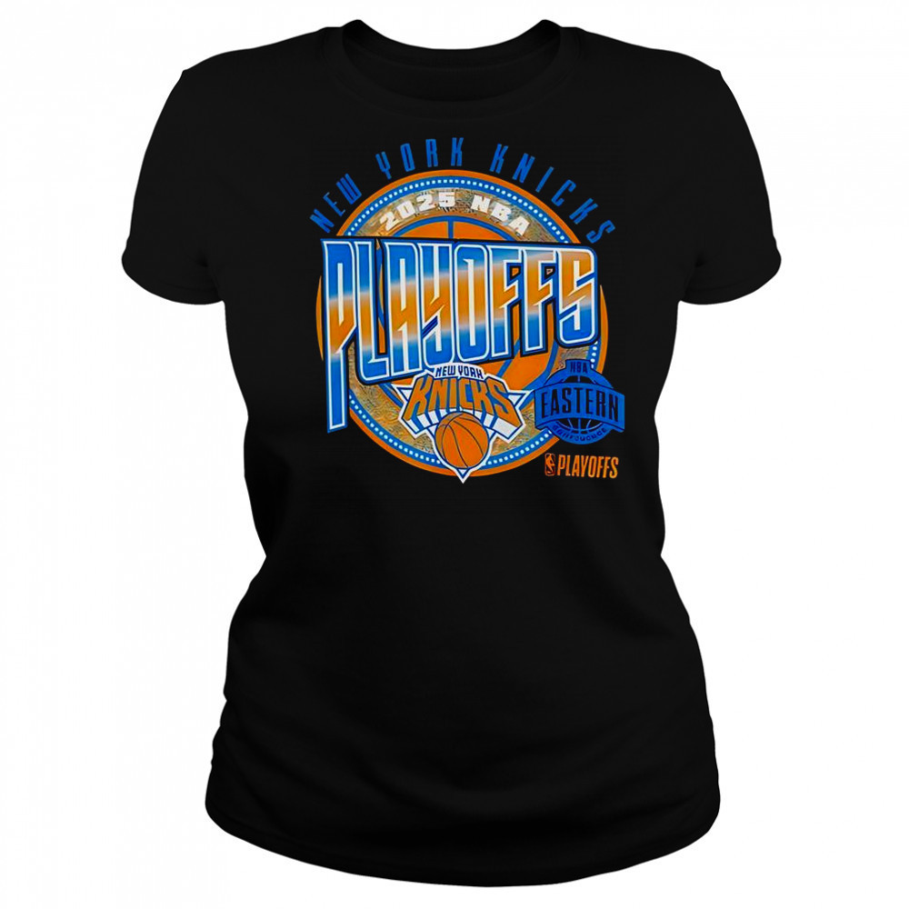 New York Knicks Basketball 2025 Playoffs Game Day T-Shirt Women's T-shirt