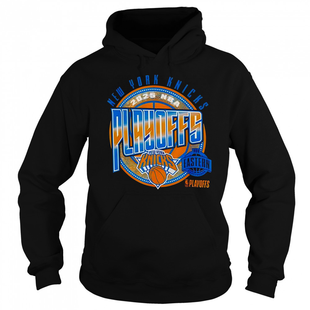 New York Knicks Basketball 2025 Playoffs Game Day T-Shirt Hoodie