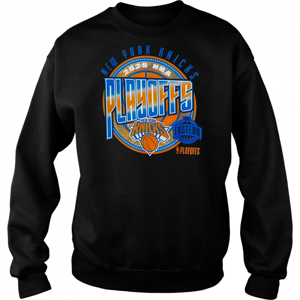 New York Knicks Basketball 2025 Playoffs Game Day T-Shirt Sweatshirt