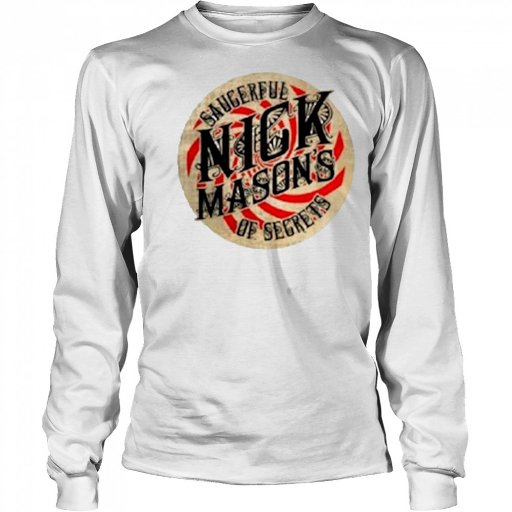 Nick Mason’s Saucerful of Secrets Logo T-shirt Long Sleeved