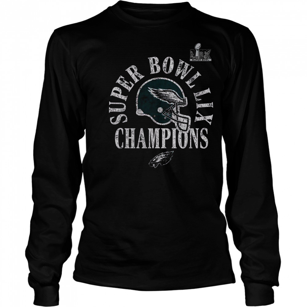 Official Philadelphia Eagles Super Bowl LIX Champions Ring Season T-Shirt Long Sleeved