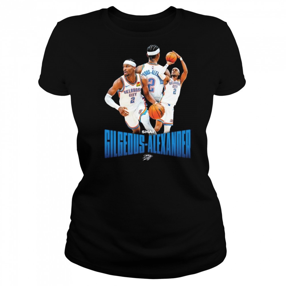 OKC Thunder Shai Gilgeous-Alexander Player Series 2025 Shirt Women's T-shirt