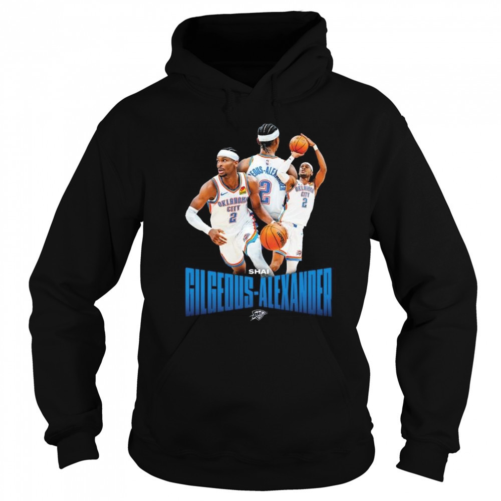 OKC Thunder Shai Gilgeous-Alexander Player Series 2025 Shirt Hoodie