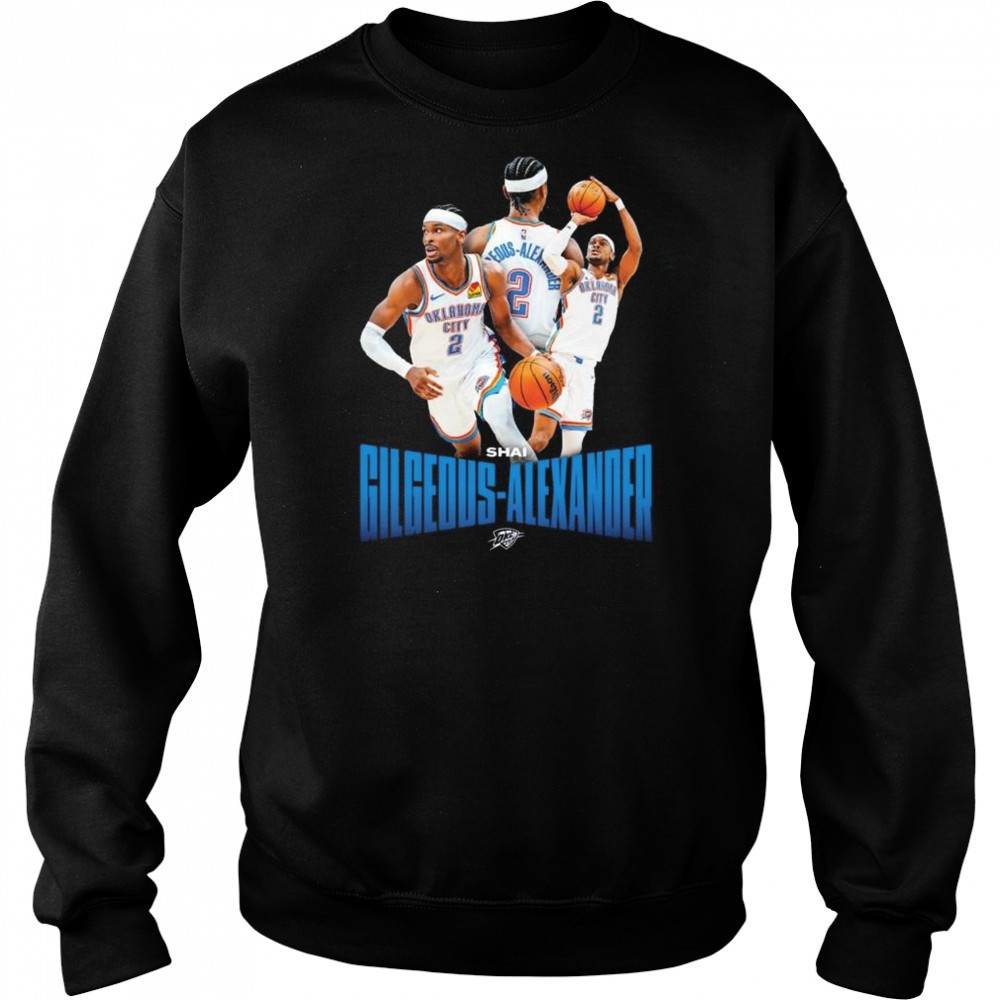 OKC Thunder Shai Gilgeous-Alexander Player Series 2025 Shirt Sweatshirt